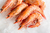 WHOLE COOKED KING PRAWNS